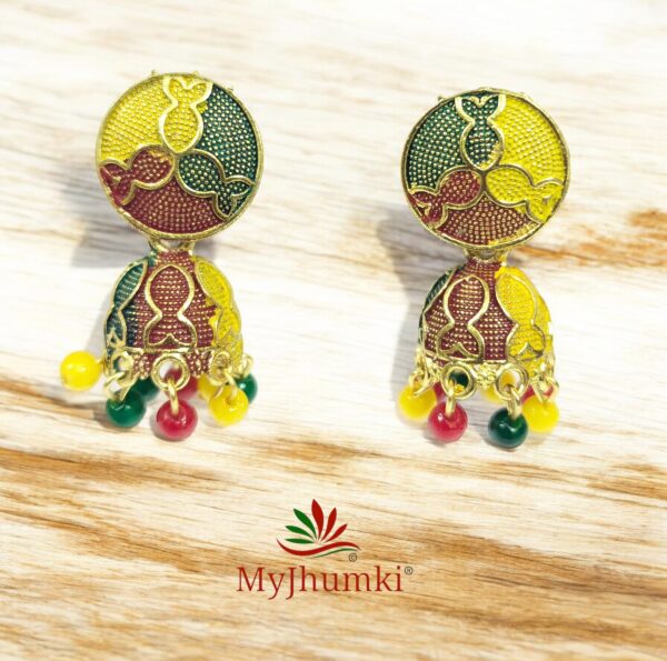 Oxidised Jhumka Earring For Women